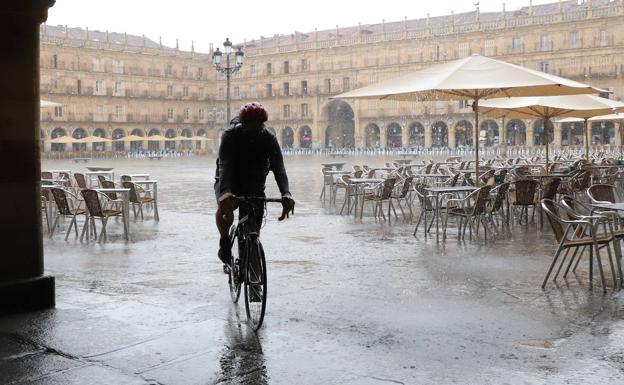 La lluvia regresa a Salamanca y amenaza el fin de semana navideño
