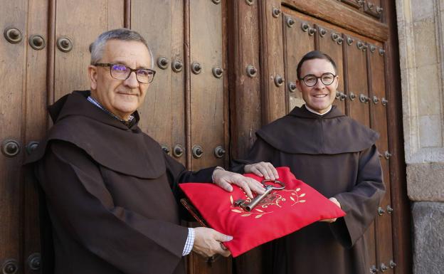 Miguel Ángel González, prior carmelitano, protagoniza el pregón navideño en Alba de Tormes