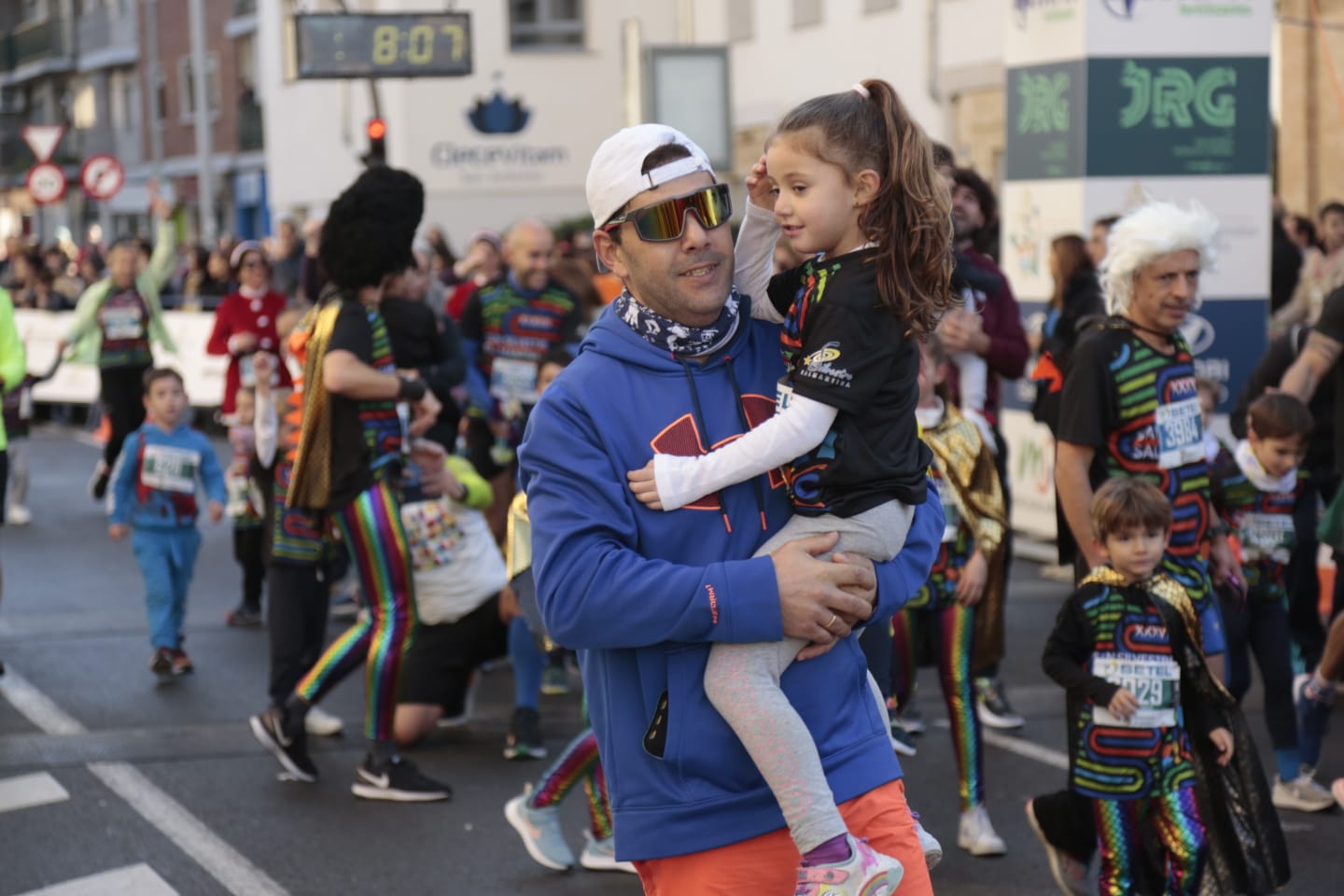 Guillermo Perea y Paula Martínez ganan la carrera A de la San Silvestre