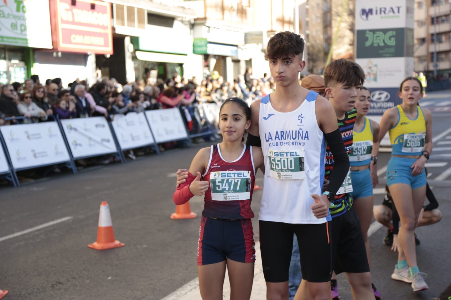 Marco Pérez Bellido y Andrea Jaén triunfan en la prueba C