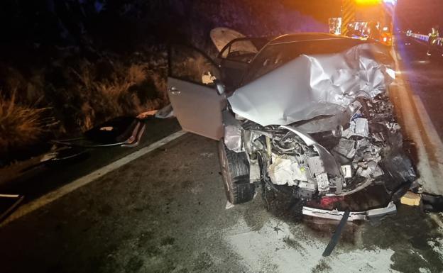 Tres muertos y tres heridos en un accidente de tráfico en Málaga