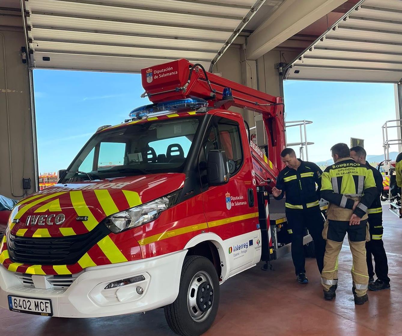Un nuevo camión para el Parque de Bomberos de Ciudad Rodrigo