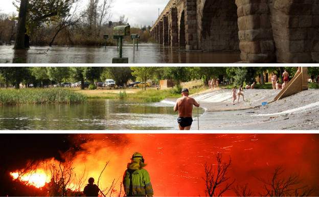 La temperatura de Salamanca sube más de un grado de golpe en el año más caluroso de la historia