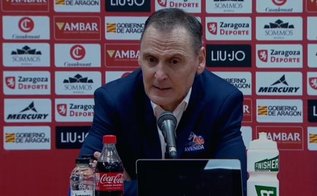 Íñiguez: «Estoy orgulloso de mi equipo porque estamos atravesando momentos difíciles»