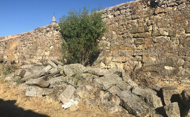 Ciudad Rodrigo exige al Gobierno la pronta rehabilitación de su muralla