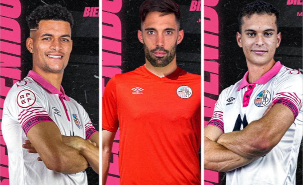 Tres fichajes de golpe para el Salamanca UDS: el punta Micky, el meta Villanueva y el medio Tulio
