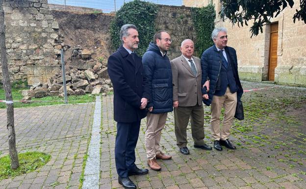 La Junta propone crear un plan director para cuidar la muralla de Ciudad Rodrigo