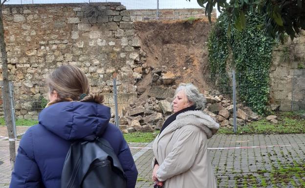 Desencuentro entre la subdelegada y el alcalde de Ciudad Rodrigo por la conservación de la muralla