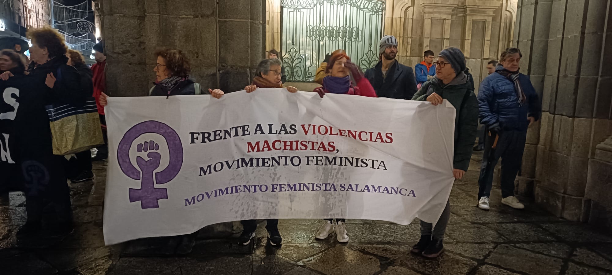 El movimiento feminista de Salamanca clama de nuevo contra el crimen de Santa Marta