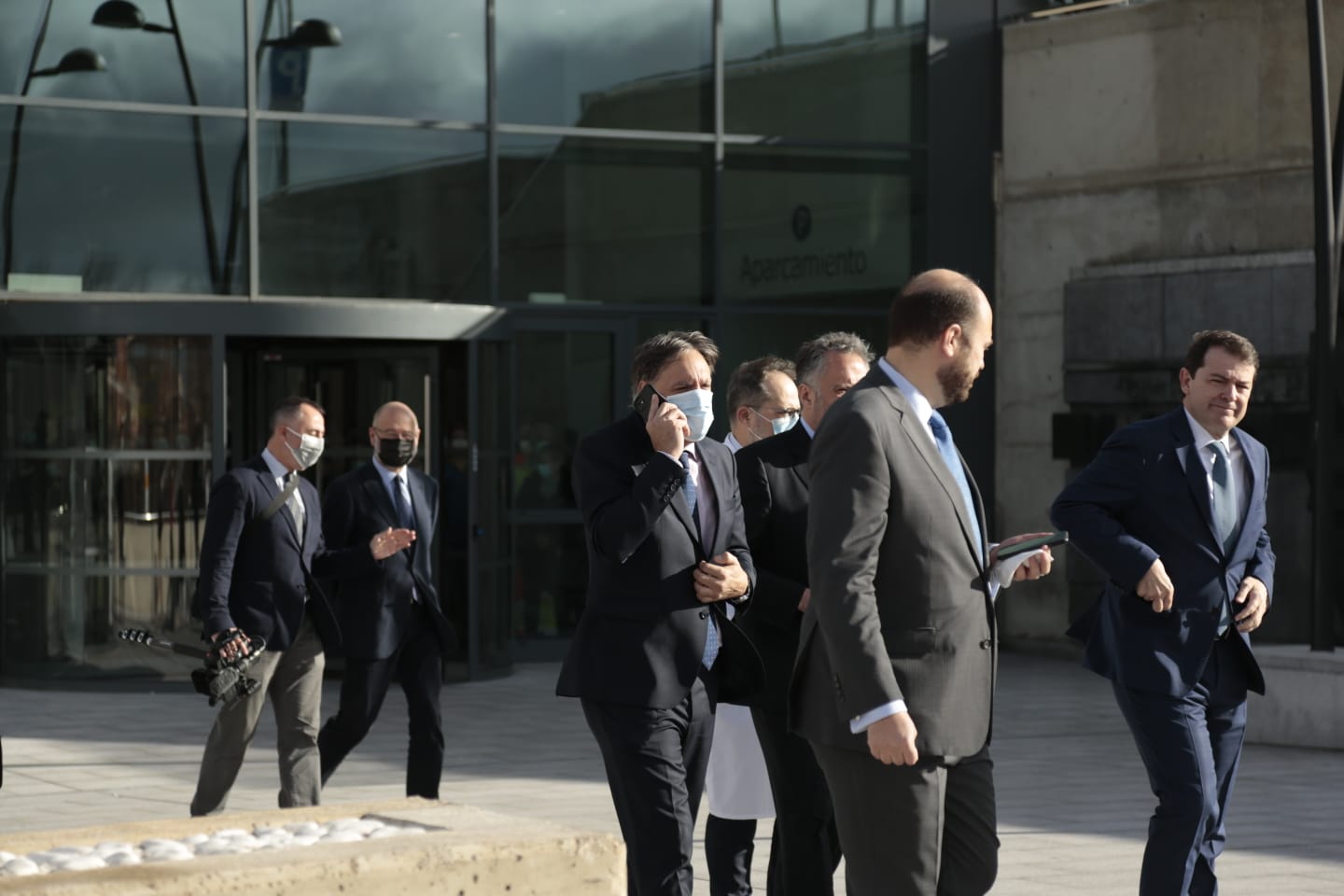 Salamanca recibe al Rey Felipe VI en su visita al hospital de Salamanca