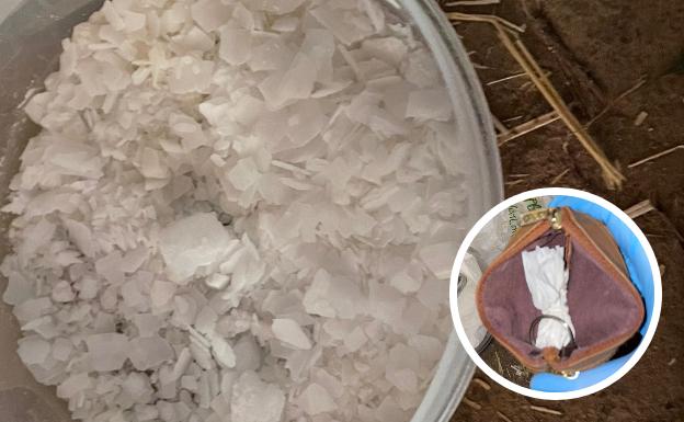 Hallan anfetamina y cocaína en una explotación ganadera en Santiago de la Puebla