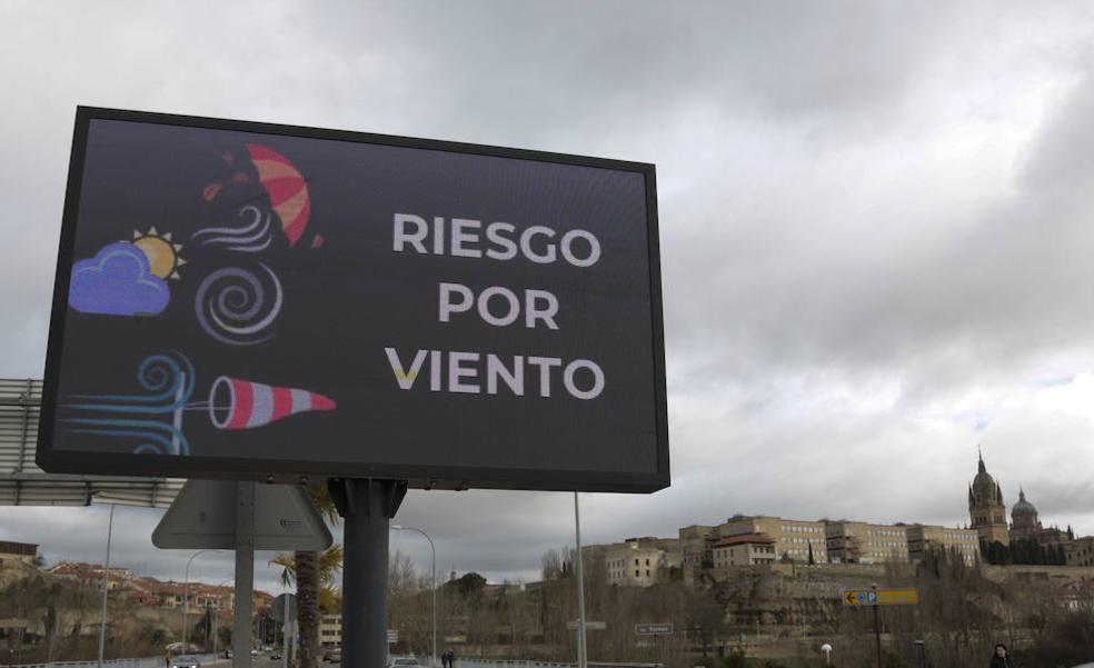 Directo | El fuerte temporal con viento y nieve pone en guardia a Salamanca