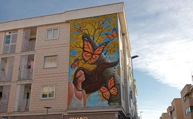'Respira', nuevo mural en Santa Marta que homenajea a la mujer