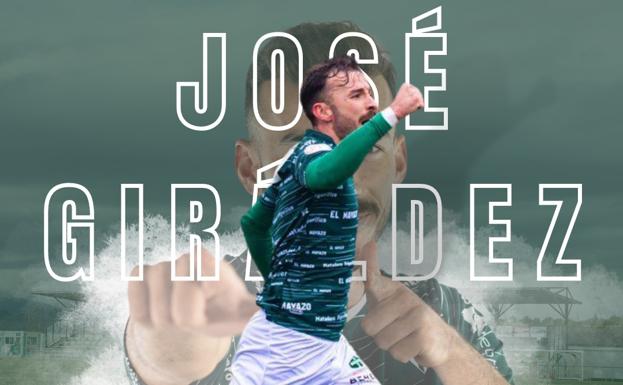 El delantero José Giráldez vuelve al CD Guijuelo