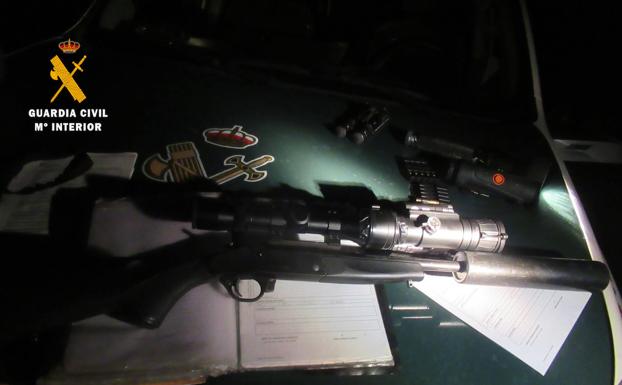 Dos varones investigados por realizar caza furtiva en la reserva natural de las Batuecas