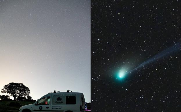 El espectacular cometa divisado desde Salamanca que asombra a la NASA