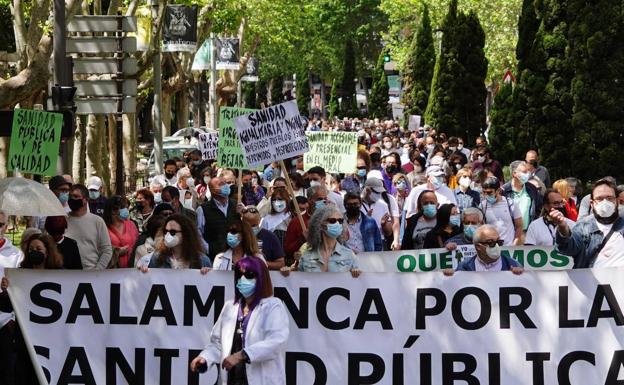 Las asociaciones vecinales de Salamanca también acudirán a la Marea Blanca