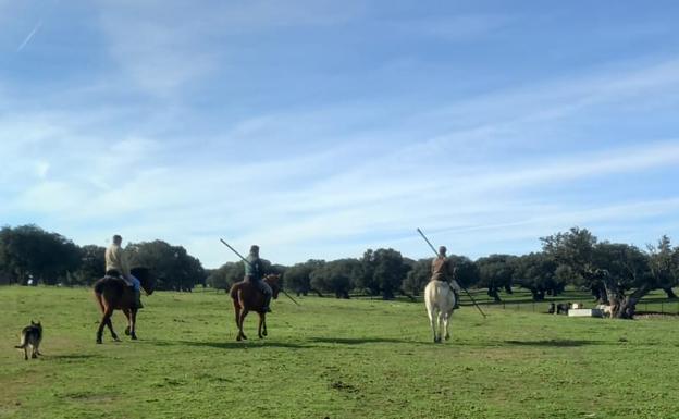 Girarse hacia el Huebra