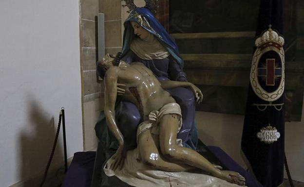 Nuestra Señora de las Angustias recupera su policromía original