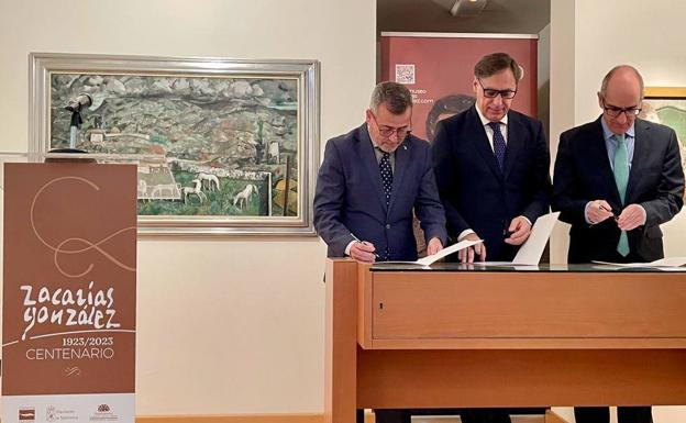 Salamanca encumbra la figura artística de Zacarías González por su centenario