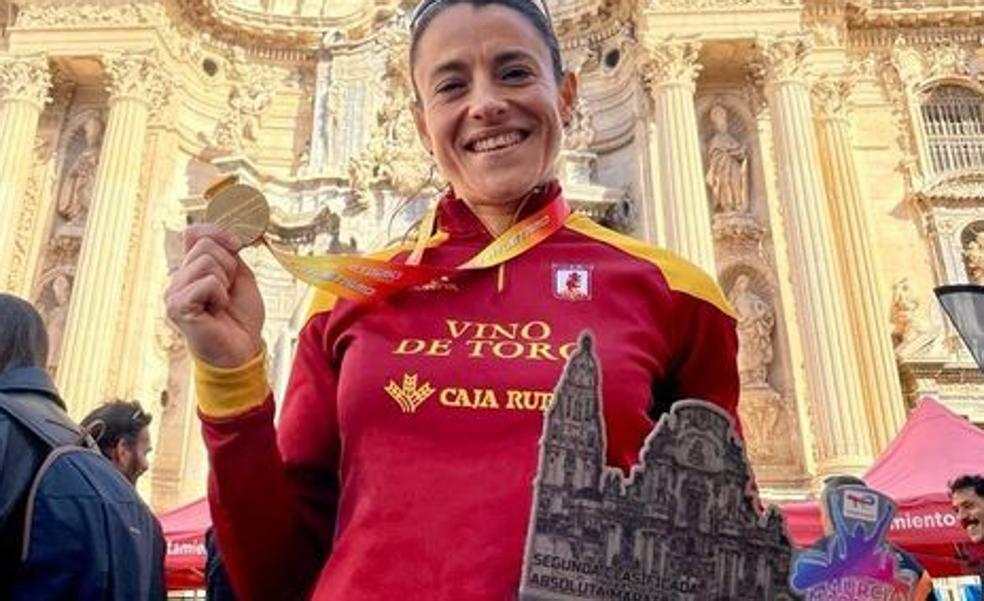 La salmantina Verónica Sánchez, campeona de España de maratón F-45