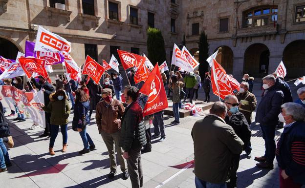Los trabajadores del metal de Salamanca incrementan un 4,2% su salario