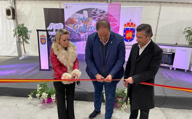 Roberto Martín y Rui Ventura inaguran la V Edición de la feria de la matanza de Guijuelo