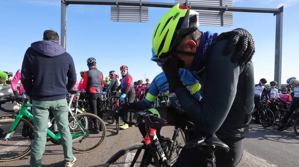 Homenaje a la ciclista Estela Domínguez en Salamanca
