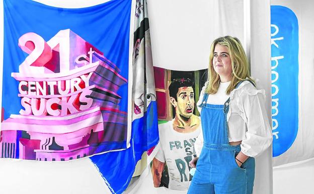 La artista Gala Knörr inaugura una exposición en el DA2 con 'Soy tu huckleberry'