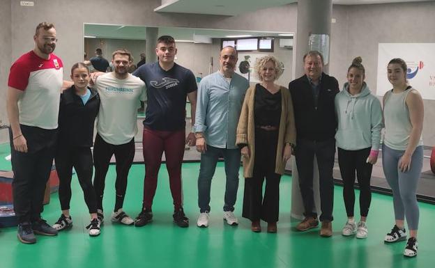 La Usal, sede de la concentración de levantadores del Centro de Alto Rendimiento de León