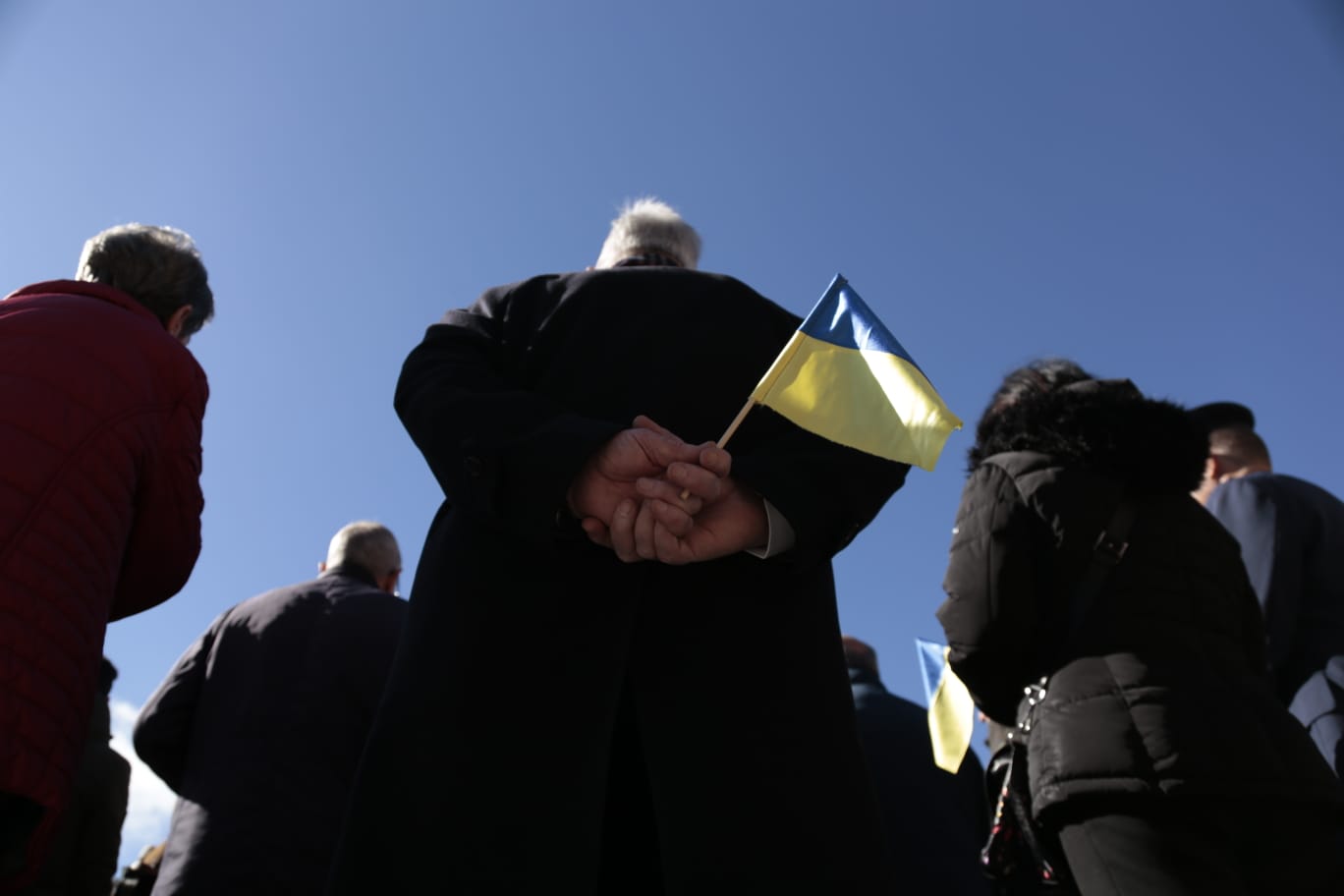 Salamanca homenajea a las víctimas que huyen de la guerra en Ucrania