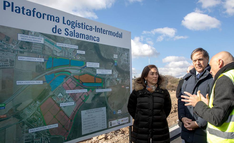 La terminal ferroviaria del Puerto Seco de Salamanca, adjudicada por 12,5 millones de euros