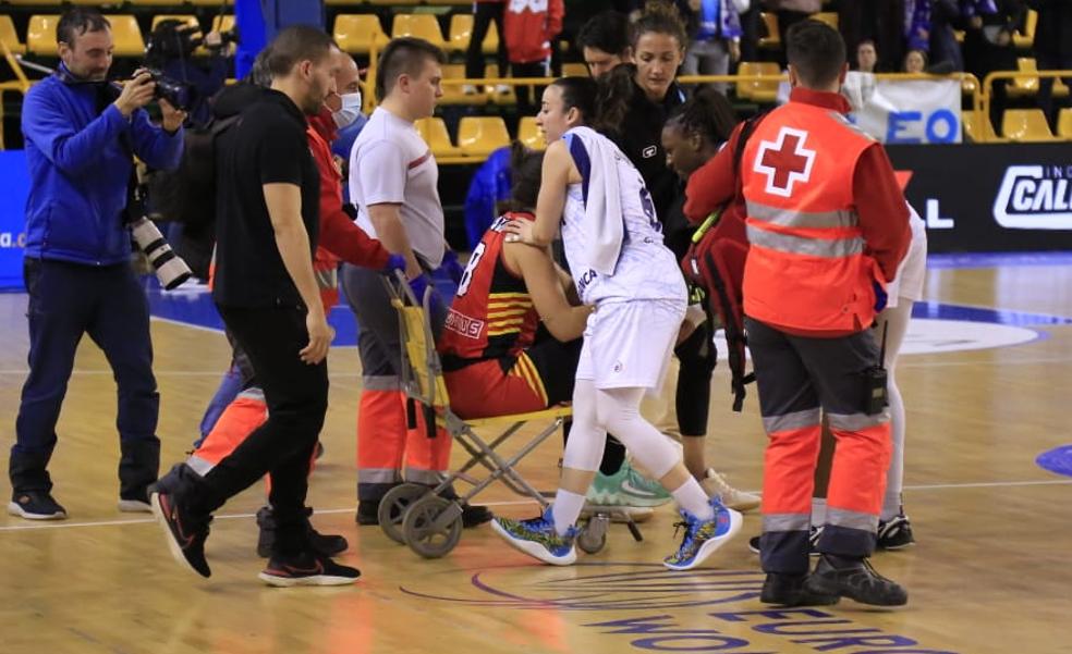 Confirmada la grave lesión que se hizo en Salamanca María Araújo