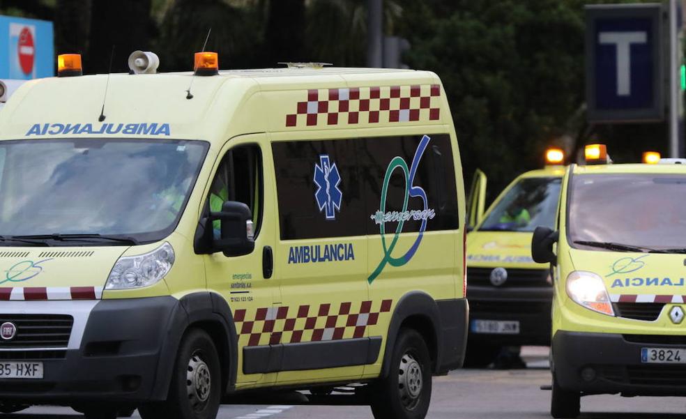 Tres heridos trasladados al hospital en Calzada de Don Diego tras quedar atrapados en un accidente