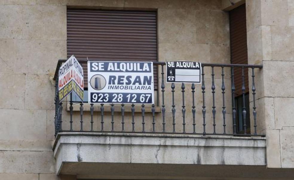 Casi la mitad de los alquileres se escapa a los ingresos medios de una familia en Salamanca