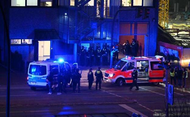 Un tiroteo en el centro de Hamburgo se salda con al menos siete muertos