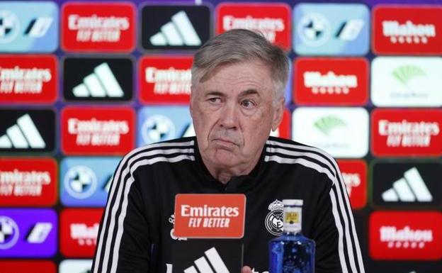 Ancelotti: «¿Si ficharía a Mbappé? Es una pregunta que nunca contestaré»