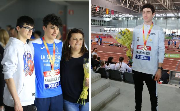 El atletismo salmantino alumbra dos nuevos talentos en el nacional sub18