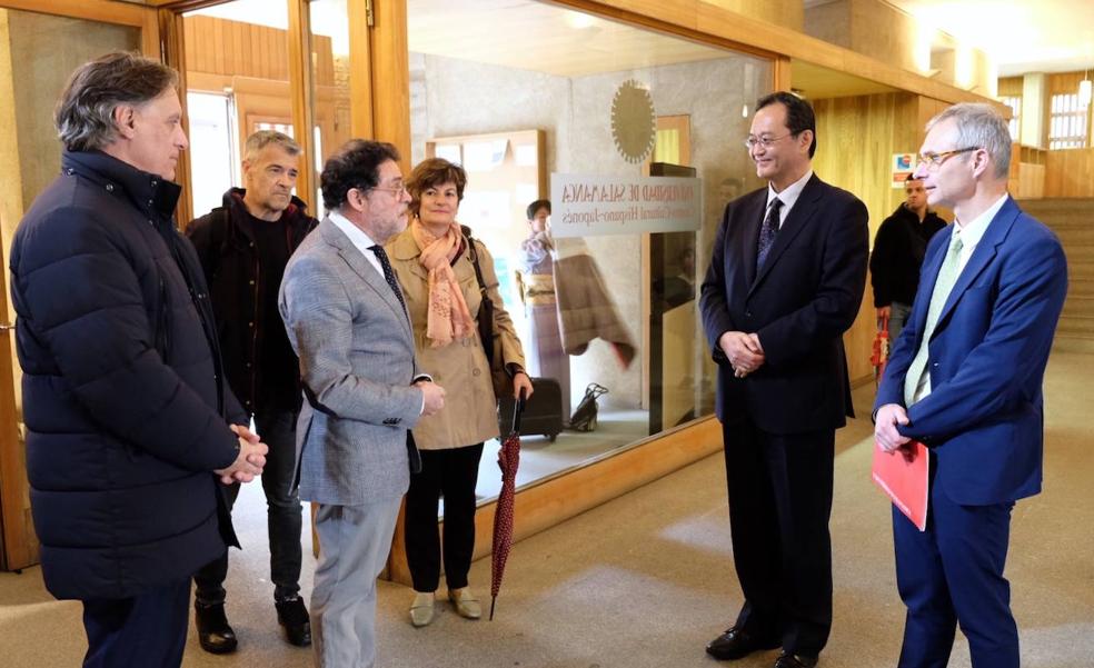 El embajador de Japón destaca el papel de la Usal en la formación de profesionales
