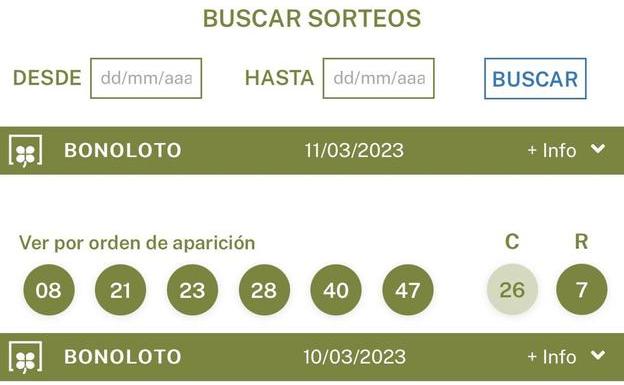 Polémica en la Bonoloto tras salir una combinación casi idéntica con 48 horas de diferencia